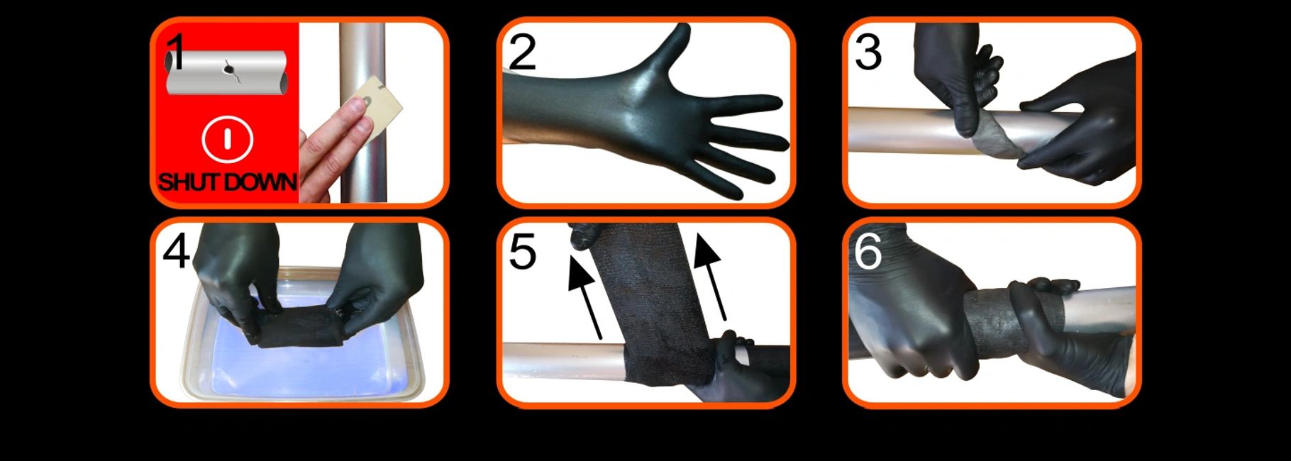 PIPE REPAIR KIT Fibre Fix